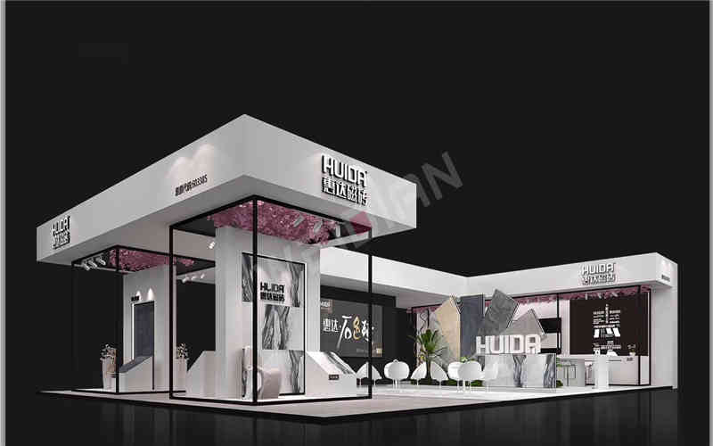 惠達(dá)磁磚成都建材展臺(tái)搭建 惠達(dá)磁磚成都建材展臺(tái)搭建