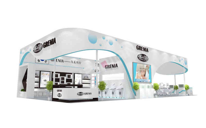 廣州美博會韓國EOS特裝展臺 廣州美博會韓國EOS特裝展臺