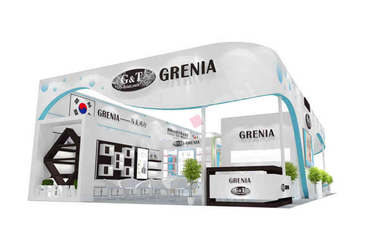 廣州美博會韓國EOS特裝展臺 廣州美博會韓國EOS特裝展臺