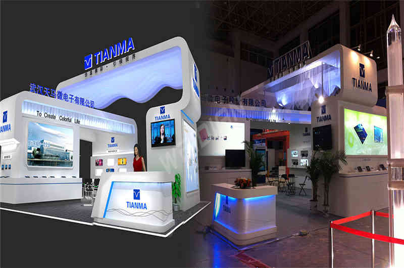 天馬微電子廣州展臺設(shè)計搭建 天馬微電子廣州展臺設(shè)計搭建